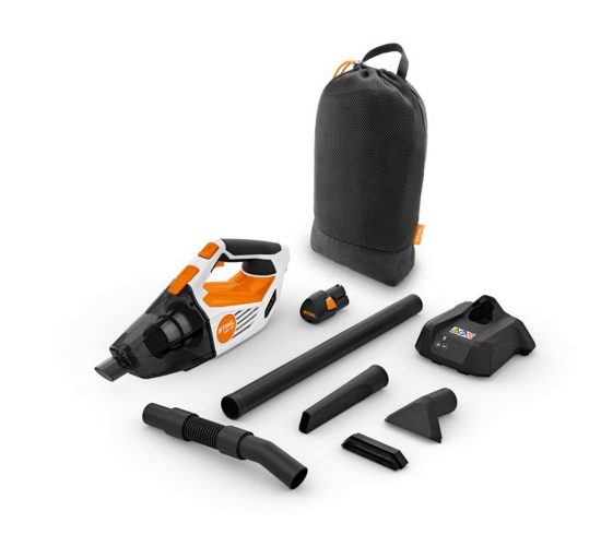 Afbeeldingen van STIHL SEA 20 ACCU HANDSTOFZUIGER SET MET ACCU EN LADER