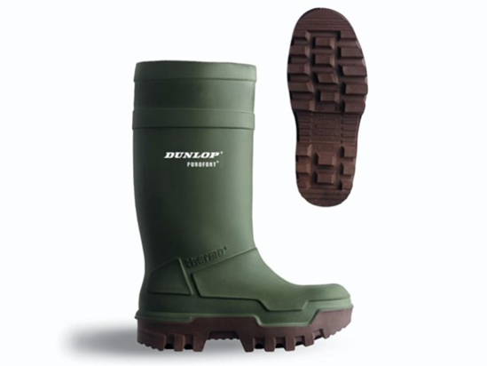 Afbeeldingen van DUNLOP WERKLAARS PUROFORT THERMO+ FULL SAFETY S5 GROEN MAAT 46