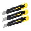 Afbeeldingen van STANLEY AFBREEKMES CUTTER TRI PACK 18MM