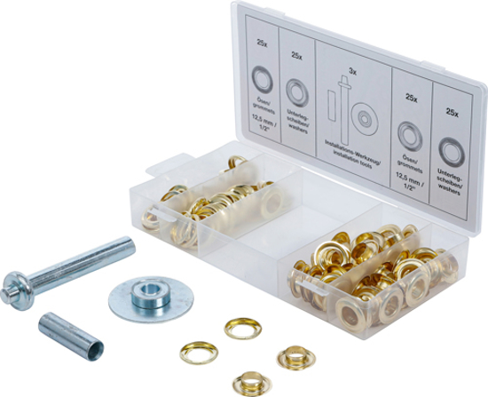 Afbeeldingen van ASSORTIMENT ZEILRINGEN, 1/2, 103DLG, BGS 8111 ##