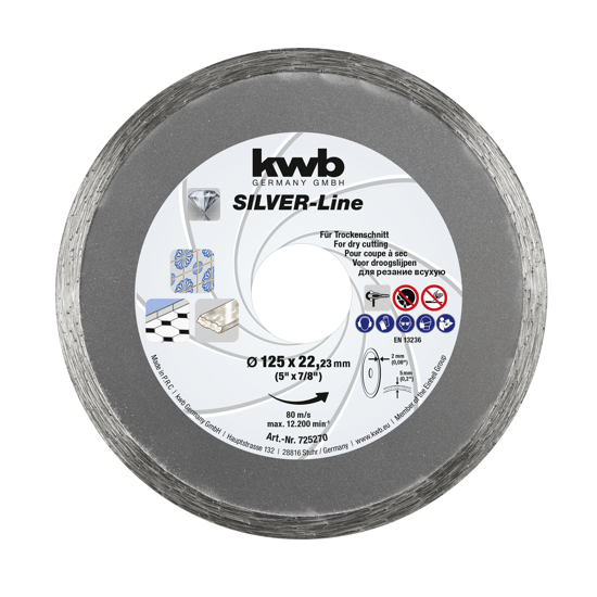 Afbeeldingen van DIAMANTSCHIJF TEGELS 125 MM PROMO