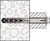 Afbeeldingen van KOZIJN-/CONSTRUCTIEPLUG SXR 10X60 FUS