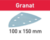 Afbeeldingen van FESTOOL SCHUURPAPIER GRANAT STF DELTA/9 P120 GR/10