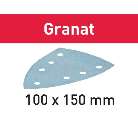 Afbeeldingen van FESTOOL SCHUURPAPIER GRANAT STF DELTA/9 P120 GR/10