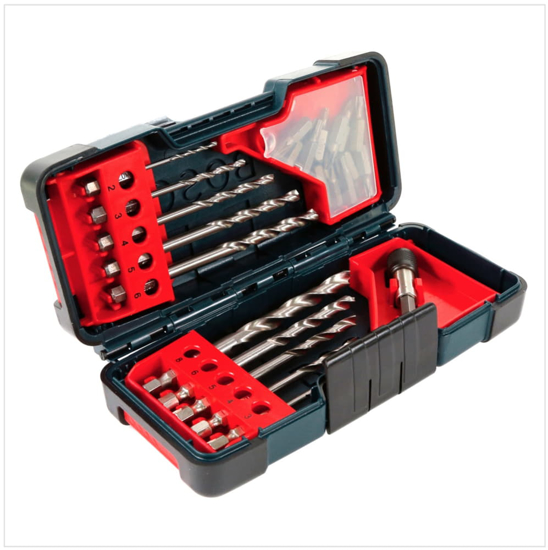 Afbeeldingen van BOSCH BOREN- EN BITSET IN TOUGHBOX 23DLG