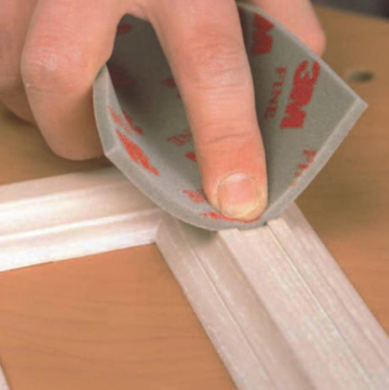 Afbeeldingen van 3M� SOFTBACK SCHUURSPONS, 115 MM X 140 MM, SUPERFINE, PN50885