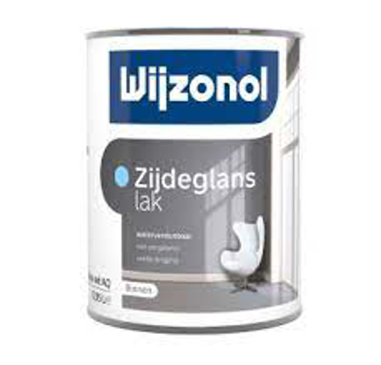 Afbeeldingen van WIJZONOL INTERIEUR MUURVERF ZIJDEGLANS ACRYL BASIS TRANSPARANT 900ML