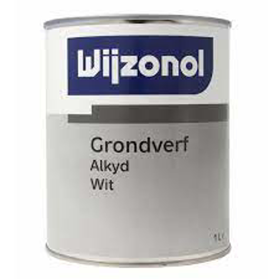 Afbeeldingen van WIJZONOL INTERIEUR GRONDLAK ALKYD BASIS WIT 1 LITER