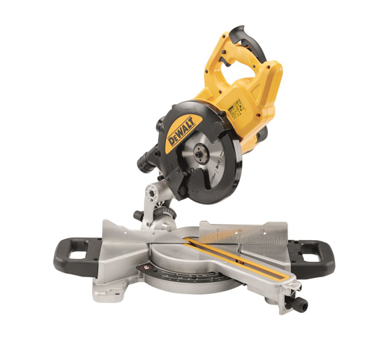 Afbeeldingen van DEWALT DWS774-QS 1400W AFKORT- EN VERSTEKZ 216MM MET XPS-INDCTR OP=OP