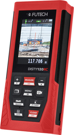 Afbeeldingen van FUTECH AFSTANDSMETER MET CAMERA DISTY 120 ROOD