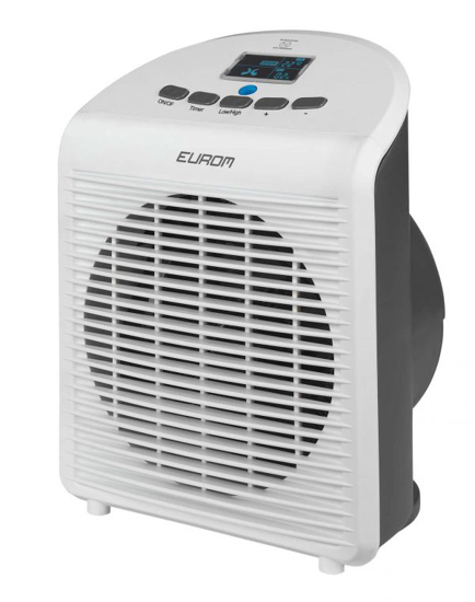 Afbeeldingen van EUROM VENTILATORKACHEL SAFE-T-FANHEATER 2000 LCD