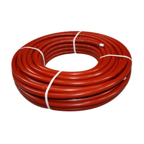 Afbeeldingen van BONFIX ALU-PERS SYSTEEMBUIS + 6 MM ISO ROOD 16 X 2,0 ROL 50M