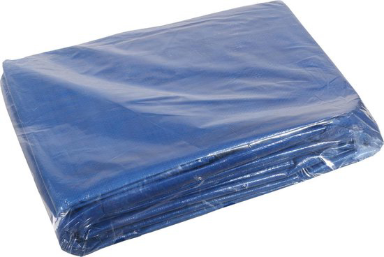 Afbeeldingen van DEKKLEED COVER PE ECONOMY 100GR/M� 5X6M BLAUW