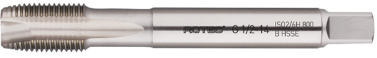 Afbeeldingen van HSS-E MACHINETAP '800', DOORLOPEND, DIN 5156 BSP(G) 1/8"-28
