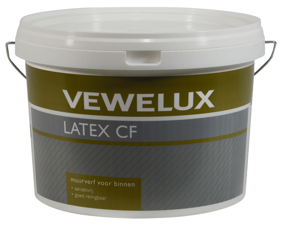 Afbeeldingen van VEWELUX LATEX CF WIT 10 LTR MAT OP=OP ##
