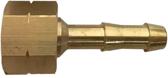 Afbeeldingen van SLANGPILAAR MET WARTELMOER 3/8"