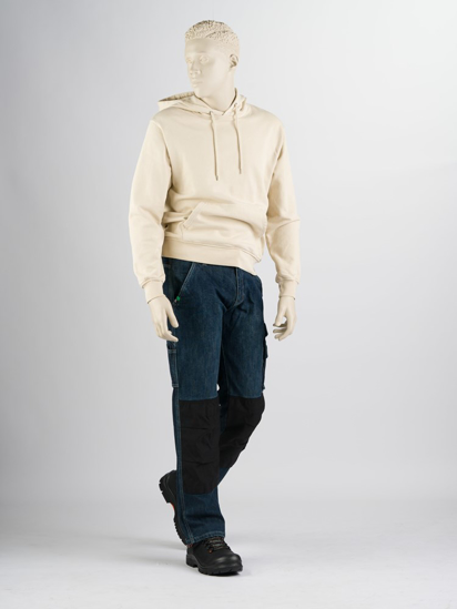 Afbeeldingen van 247 BISON D30 - ORIGINAL WORKER FIT, DARK BLUE RINGSPUN DENIM, W38-L32