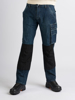 Afbeeldingen van 247 JEANS WERKBROEK BISON D30 DENIM DONKERBLAUW MAAT W34-L38