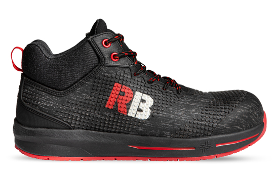 Afbeeldingen van REDBRICK WERKSCHOEN HOOG MOTION COMET HIGH S3 ANTRACIET MAAT 43