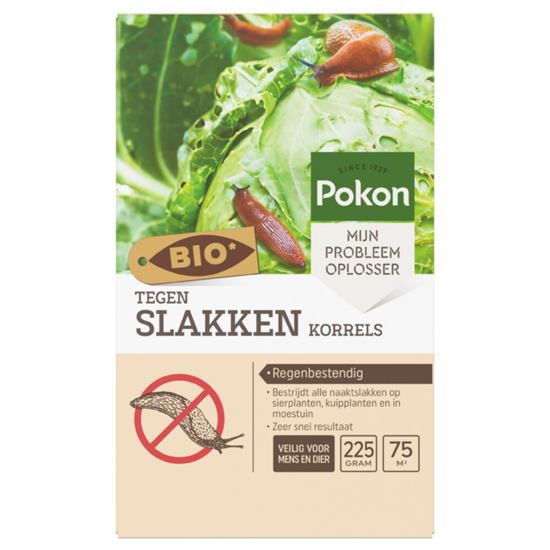 Afbeeldingen van POKON BIO SLAKKEN KORRELS 225 GR/ 75 M2 BIO