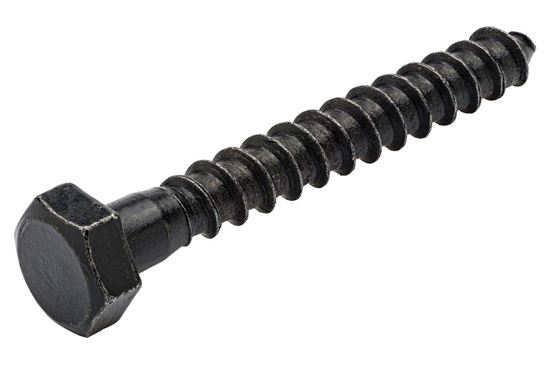 Afbeeldingen van BLACKLINE HOUTDRAADBOUT HCP ZWART 6X60 (25)