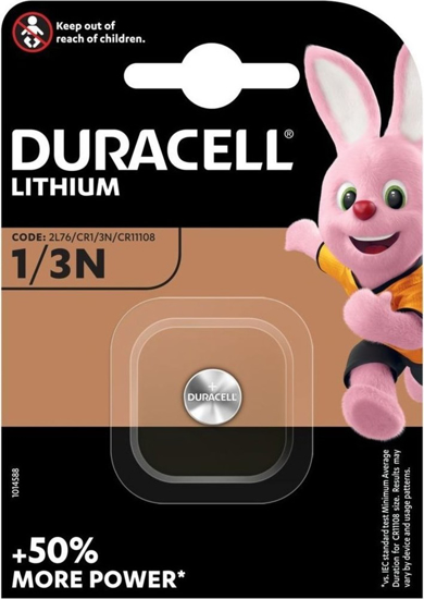 Afbeeldingen van DURACELL LITHIUM 1 X CR1/3N 3V