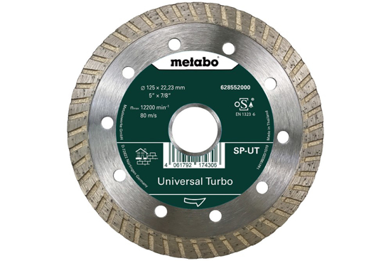 Afbeeldingen van METABO DIAMANT-DOORSLIJPSCHIJF SP - UT, 125X22,23 MM 