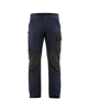 Afbeeldingen van SERVICE WERKBROEK 4-WEG STRETCH DONKER MARINEBLAUW/ZWART C48 142216458699C48