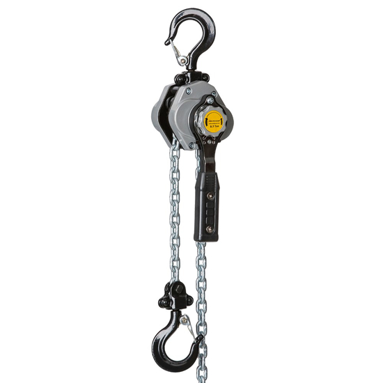 Afbeeldingen van DELTA ALUM - RATELTAKEL - 0,5 TON - MET 1,5 METER HIJSHOOGTE
