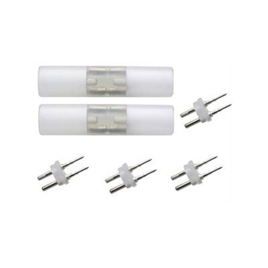 Afbeeldingen van 2 ST.CONNECTOR LICHTSLANG+LIJM 13MM