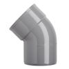 Afbeeldingen van PVC BOCHT LIJMVERBINDING 1XMOF 45GRADEN 110MM