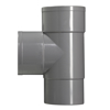 Afbeeldingen van PVC T-STUK VERJONGD HWA 2XMOF 87GRADEN 100X100MM