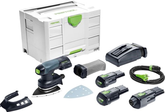 Afbeeldingen van FESTOOL ACCU-DELTASCHUURMACHINE DTSC 400 LI 3,1 I-SET