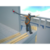 Afbeeldingen van HARNAS/ "VERTICAL & HORIZONTAL 2,50 M" ANTIVAL KIT : HAR12 + AN102 + AM002 + 1 OPBERGTAS S/M/L ORANJE