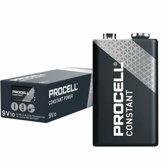 Afbeeldingen van DURACELL PROCELL ALKAL. BATT.9V E-BLOCK 6LR61