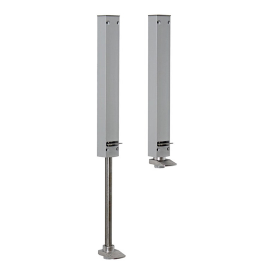 Afbeeldingen van DEURVASTZETTER TYPE ZE-200 DESIGN LINE ZILVER
