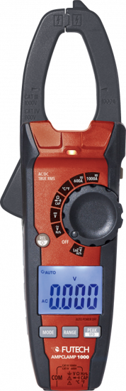 Afbeeldingen van FUTECH MULTIMETER MET STROOMTANG AMPCLAMP 1000