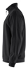 Afbeeldingen van SWEATSHIRT MET HALVE RITS ZWART XL 358711699900XL