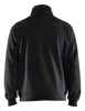 Afbeeldingen van SWEATSHIRT MET HALVE RITS ZWART XL 358711699900XL