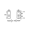 Afbeeldingen van AXA BSG PR 6680-00-11 PC F1 SKG3