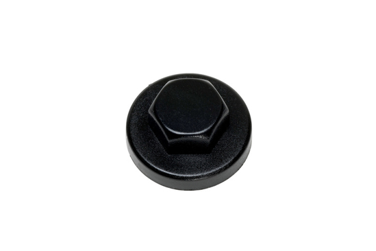 Afbeeldingen van AFDEKKAP-SW3/8-R9005-ZWART-D16/19
