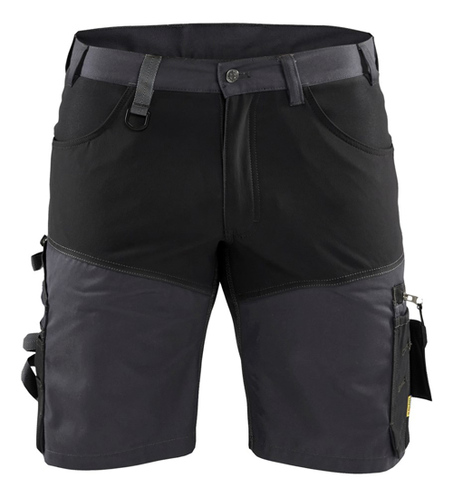 Afbeeldingen van SHORT MET STRETCH MEDIUM GRIJS/ZWART C54 179818609699C54