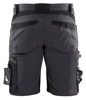 Afbeeldingen van SHORT MET STRETCH MEDIUM GRIJS/ZWART C54 179818609699C54