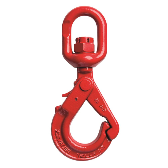 Afbeeldingen van DELTALOCK GRADE 80 - VEILIGHEIDS WARTELHAKEN MET GRIP - ONBELAST WARTELEN - 1,12 TON
