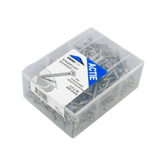 Afbeeldingen van ACTIE SPAANPLAATSCHROEF RVS-A2 PK PZ-2 5.0X60 (125)