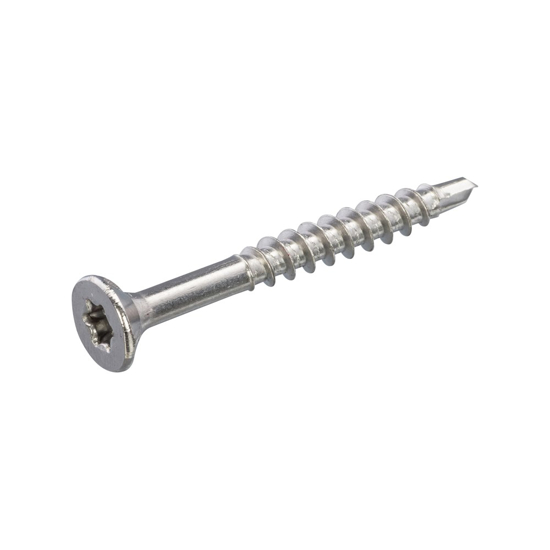 Afbeeldingen van TOPDRILL SPAANPLAATSCHROEF ZELFB. RVS-410 PK TX-25 5.0X50/30 (200)