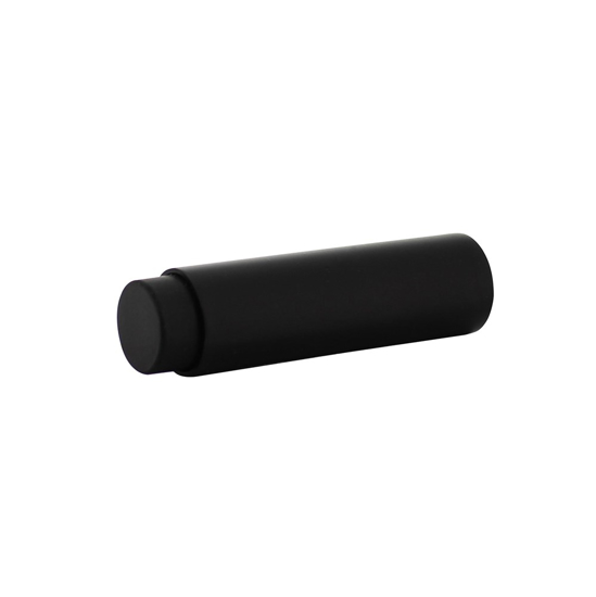 Afbeeldingen van DEURSTOP WANDMONTAGE �22X80MM ZWART