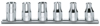 Afbeeldingen van BETA 920FTX/SB6 6-DLG DOPSLEUTELSET TORX 1/2"