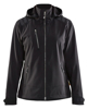 Afbeeldingen van DAMES SOFTSHELL JACK ZWART M 471925139900M