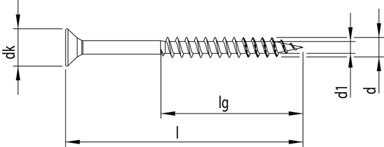 Afbeeldingen van SPNPL.SCHR.BP.PZ.PK6.0X130/100